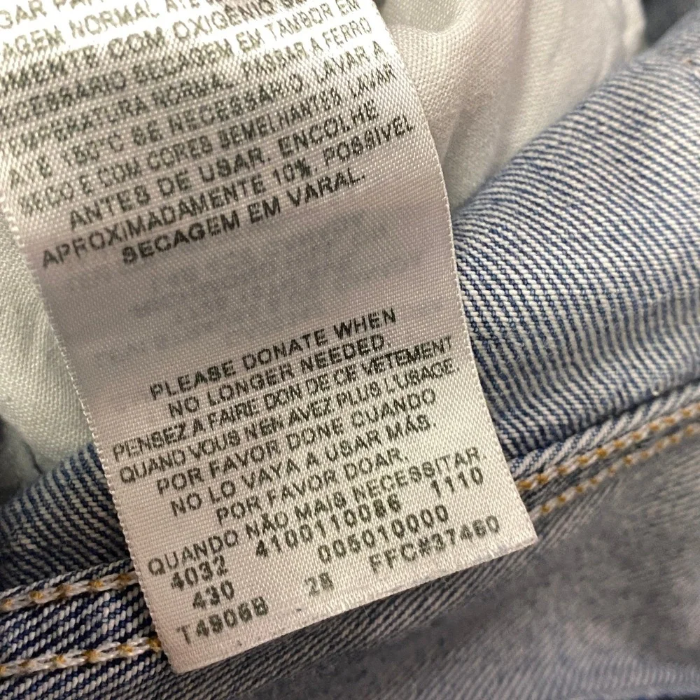 Levi's 501 Jeans Mens 36x32 Heritage 100% Cotton Straight Leg Blue Medium Wash